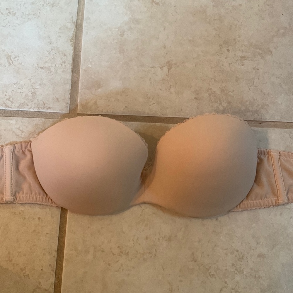 strapless push up bra